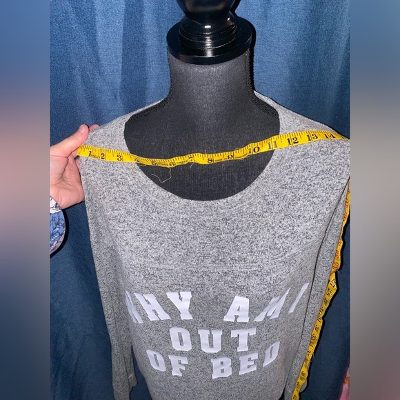 Victoria's Secret Victoria Secret Pink Why Am I Out of Bed T-Shirt Sleepwear - Picture 10 of 14